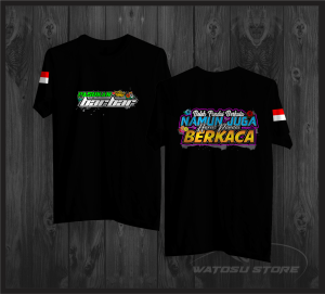 KAOS DISTRO KAOS KATA KATA PASUKAN BAR BAR COTTON COMBED 24S LEBIH TEBAL ADEM NYAMAN