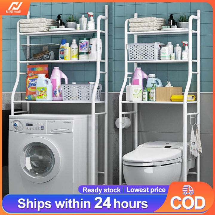NINI BIG Washing Machine & Bathroom Shelf Rack/Rak Mesin Basuh/Rak ...