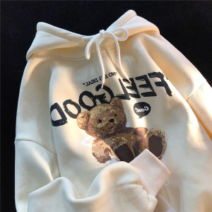 SALOME เสื้อกันหนาว ผญ เสื้อแขนยาว เสื้อกันหนาว เสื้อกันหนาวคู่ สื้อฮู้ดหญิงเ SM220405 080505