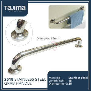 18 Stainless Steel 304 Grab Handle Bathroom Handrail Handy Cap PWD
