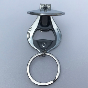 Bấm Móng Tay Móc Khóa Mở Nắp Chai Thép Không Rỉ Bấm Móng Tay Kiêm Mở Nắp Chai