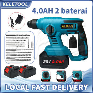 Cordless Concrete Breaker Hammer Multifunction Electric Hammer Impact Drilltool box set DIY Power tool box setfor 18V Battery