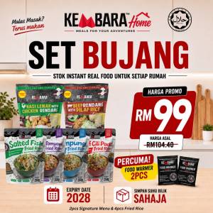 KEMBARAMEALS: PROMO HOME SERIES (MEALS READY TO EAT)