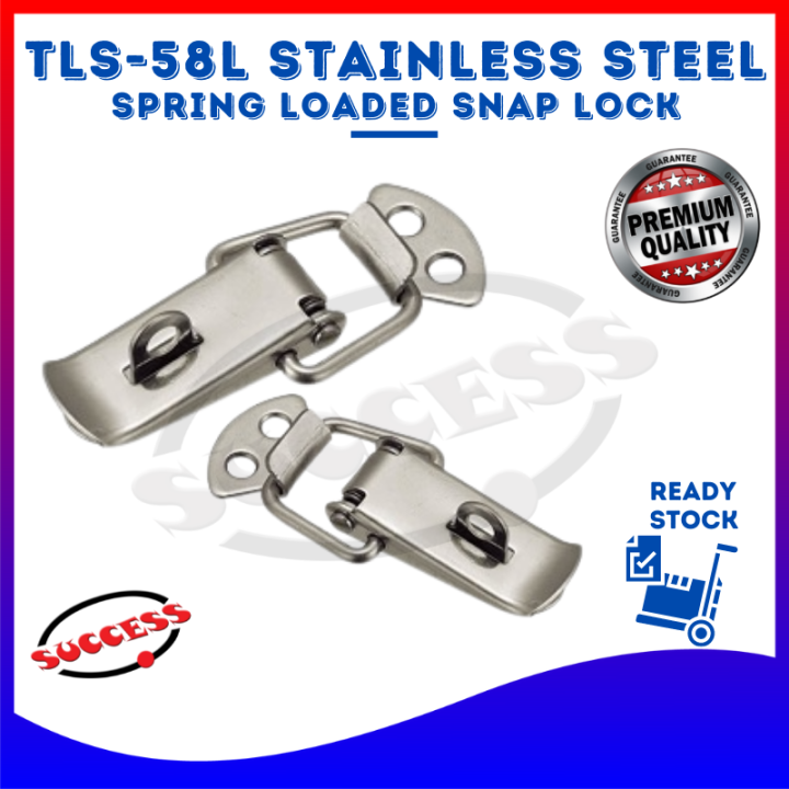 Success Tls 58l Sus304 Stainless Steel Snap Lock Spring Loaded Toggle Latch Enclosure Server 2246