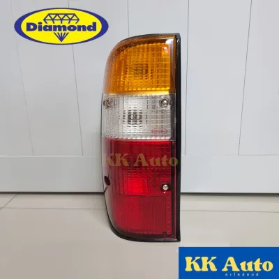 ไฟท้าย ฟอร์ด เรนเจอร์ (Ford Ranger) ปี 1998-2002 3สี พร้อมขั้วไฟและหลอดไฟ ยี่ห้อ ตราเพชร Diamond