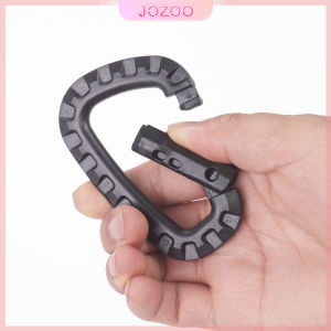 Jozoo Climbing Carabiner D-Ring Key Chain Clips Hook Camping Plastic Buckle