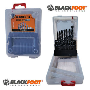 Blackfoot mata bor set kayu besi 19 Pcs Mata Bor Set Besi Kayu Black version 1 - 10mm