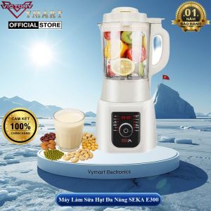 Máy Làm Sữa Hạt Đa Năng SEKA E300 (SK-602) 12 Chức Năng Ưu Việt Dung Tích 175L Chất Liệu Cao Cấp - Hàng Chính Hãng