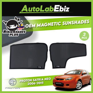 Proton Satria Neo 2006-2015 NinjaShades Plus OEM Magnetic Car Sunshades (4pcs/set)