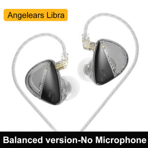 KZ X Angelears Libra Wired Earphones Dynamic Driver Ultra-Wide Frequency HiFi Earphone With Mic Original Sport Headphones Gaming Headset