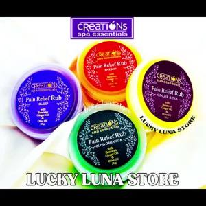Creations Pain Relief Rub 50g Coconut & Menthol Body Mage Liniment For Muscle Pain & Inflammation