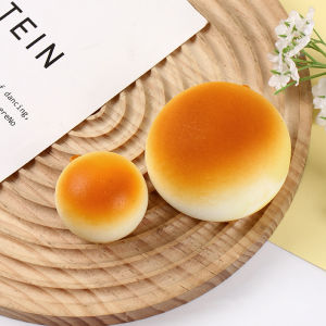 PU mềm Squishy thực tế Đồ chơi bánh mì căng thẳng Relief hình bánh rán mô hình thức ăn nhỏ