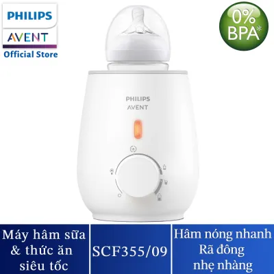 Philips Avent Máy hâm sữa và thức ăn siêu tốc SCF355/07
