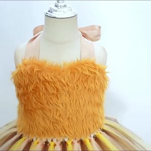 Baby Girls Halloween Animal Costume Kids Lion Costumes for Halloween Print Tutu Dress Birthday Party2026