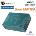 Beelink GTR7 Gaming Mini PC Ryzen 7 7840HS Up to 65W TDP Radeon 780M Dual USB4 Dual Lan Port 4 Display Win 11 Desktop Mini Computer. 