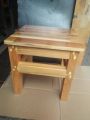 Ghế đôn bằng gỗ thông  vuông 30 cm. 