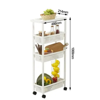 Kệ đa năng -Kệ để đồ 234 tầng Inochi nhựa cao cấp dùng để đồ nhà bếp nhà tắm phòng khách phòng ngủ tiện lợi