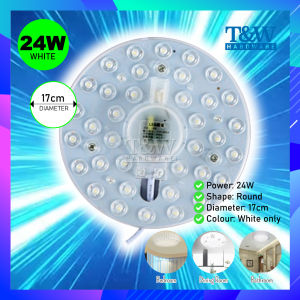 18W / 24W / 36W / 48W LED Retrofit Ring LED Light Board White Ceiling Lamp Replacement Panel [T&W Hardware]