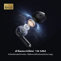 VIVAN  [สินค้าใหม่] รุ่น GT2S หูฟังบลูทูธ จอ LED เสียงเบสแน่น ลดเสียงรบกวน บลูทูธ 5.4 หูฟังกึ่งอินเอีย ไม่เจ็บหู แบตอึด. 