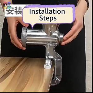 Cordless Manual Meat Grinder Suitable for Home Use & Commercial Vending