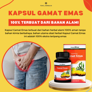 Obat Sipilis - Sifilis - Kencing Nanah - Infeksi Saluran Kencing - Anyang Anyangan - Prostat - Gonore - Sakit Kencing Berdarah - Kencing Batu - Kapsul Gamat Emas