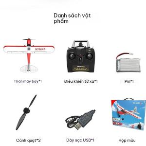 Mô hình máy bay điều khiển từ xa mô phỏng Messerschmitt BF 109 có cánh quạt 4 kênh điều khiển