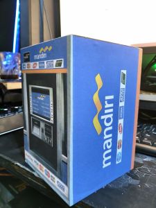 Celengan ATM Bank Buka Tutup Kunci Tabungan Atm Murah Mini Motif BCA BRI Untuk Anak Asli Mainan