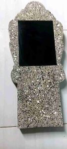 PATOK NAMA NISAN MAKAM satuan Granite  jenis COR SERBUK KACA