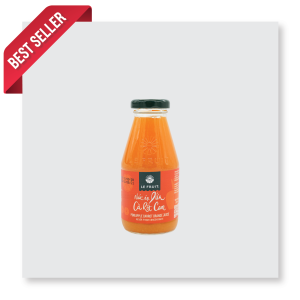 Nước ép Dứa - cà rốt - cam (Pineapple Carrot Orange Juice) - 250ml #LEFRUIT
