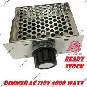 Dimmer SCR 4000W Motor Speed Controller 220V AC PWM Regulator Dimmer