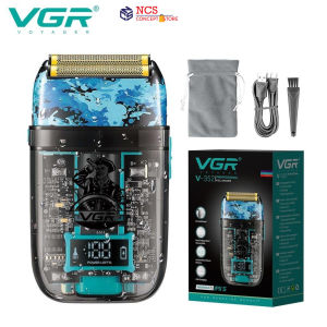 VGR V-352 Electric Shaver Hair Trimmer Machine Foil Beard Professional Bald Razor Waterproof Rechargeable Shaver V352