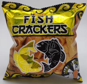 WHOLESALE ChickBoy Snacks Fish Cracker - Salt & Vinegar