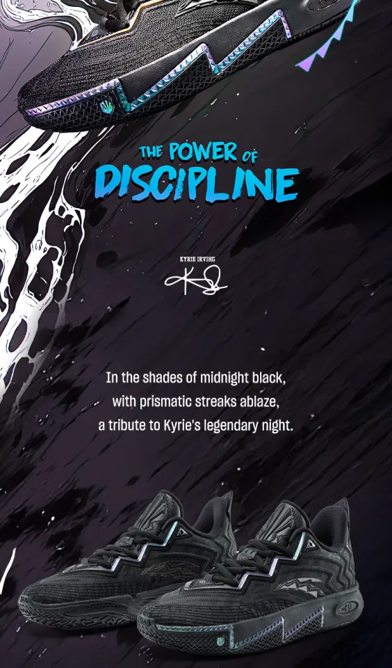 NEW] ANTA x KYRIE IRVING KAI 2 Triple Black Basketball Shoes