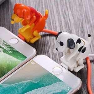 💖FREE+COD+Ready Stock💖 Funny Humping Dog Fast Charger CableHIKATOP Portable Stray Dog Charging CableDog Toy Smartphone USB Cable Chargerfor iPhone Android Type-C Various Models Phones.Spoof toy data c