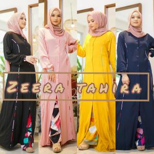 Kiashop14_ DASTER WANITA/DASTER ARAB/MAXI DRESS/ AUTER LONG ZEERA TAHIRA ORI BY ZEERA