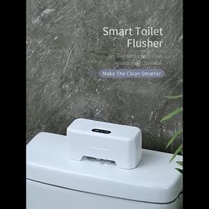 Toilet Smart Sensor Flush Contactless Infrared Sensor Button Flush Toilet Fully Automatic