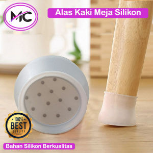 Alas Kaki Meja Slikon 1 pcs Sarung Pelindung Kaki Kursi Karet Anti Slip Geser Murah