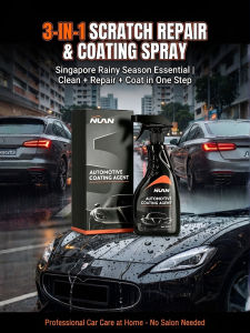3-in-1 Scratch Clean Care Coating Spray Car Body Protection Polishing Renewal Shine Automotive Beauty Maintenance Spray For Daily Care