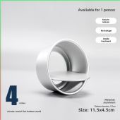 Round Cake Pan 4 / 6 / 8 / 10 Inch Non-Stick Aluminum Alloy Baking Tray & Pans Cake Mould Removable Bottom DIY Leakproof Cakes Pastry Molds Oven-Safety Bakeware Cheesecake Chiffon Pan
