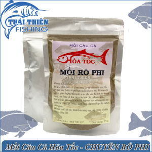 Mồi Câu Rô Phi Hỏa Tốc – Siêu Nhạy Tan Nhanh – Dùng Tốt Hồ Dịch Vụ Tự Nhiên