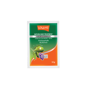 Lolane Natura Hair Treatment Sachet For Dry & Damaged Hair (10grams) Makes Hair Moisturized Shiny & Manageable