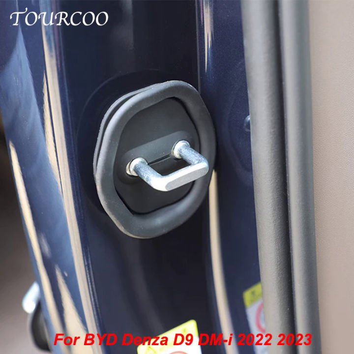 For BYD Denza D9 DM-i 2022 2023 Interior Accessories Door Lock Rubber ...