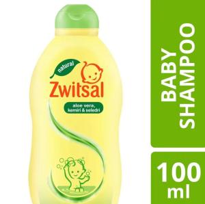 Zwitsal Baby Shampoo Natural Aloe Vera Kemiri Seledri 100ML / Shampo bayi Zwitsal 100ML