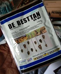 Pembasmi Keong / Siput De Besttan 60 WP kemasan 15 gr