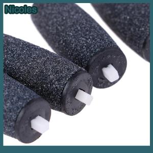 [Nicoles] 4Pcs Coarse Replacement Refill Roller Head For Electric Pedicure Foot File Tools