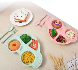 [SẴN HCM - HÀNG AN TOÀN] KHAY ĂN DẶM LÚA MẠCH HÌNH XE ÔTÔ NGỘ NGHĨNH ĐÁNG YÊU CHO BÉ - chén ăn dặm - chén cho bé - chén lúa mạch - chén ăn hình xe hơi - khay ăn lúa mạch an toàn - khay ăn dặm ngộ nghĩnh - khay ăn hình xe hơi độc đáo