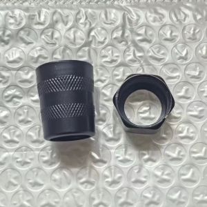 BFBFW Practical Water Pipe Connector Long Nut Metal Shower Hose Adapter Bathroom Accessories Round Joints Inlet Outlet