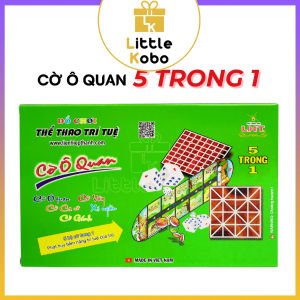 [LHT] Cờ Ô Quan 5in1 Liên Hiệp Thành Boardgame Cờ Ô Ăn Quan Cờ Vây Gánh Nhảy Cờ Caro Đồ Chơi