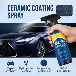 120ML Car Coating Spray Care Renovation Repair Waxing Spray Car Paint Coating Sealing Liquid
