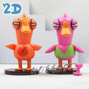 Action Figure GOOSE GOOSE DUCK set - Miniatur Figur Topper Kue Pajangan Mainan Game Gose Bebek Impostor Banban
